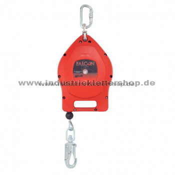 HSG Falcon  - 10 m Stahlseil -  Automatikkarabiner und Drehwirbel
