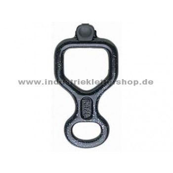 Huit - Antibrulure - Abseilachter - schwarz 