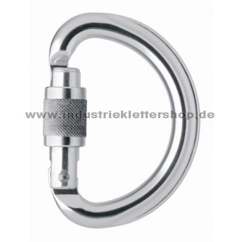 Omni Screw Lock -silber - Schraubkarabiner
