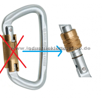 ResQ D - superstrong - Schraubkarabiner