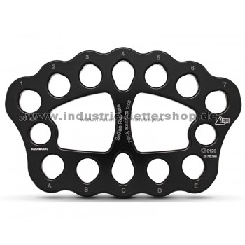 Se7en - Riggingplatte - groß - schwarz