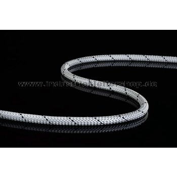 Ultrastatic Kletterseil - 11 mm - lfm - weiss/schwarz