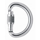 Omni Screw Lock -silber - Schraubkarabiner