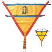 Rettungsdreieck - verstellbare Schulterbänder